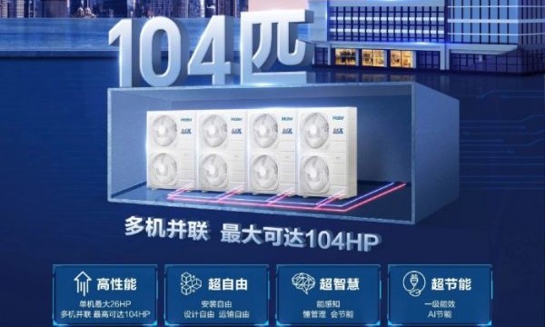 又一主流型号标配AI！海尔多联机加速智能化布局